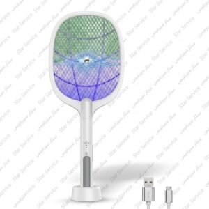 مضرب كهربائي صاعق وطارد للحشرات والبعوض