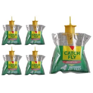 مصيدة ذباب كيس كاتش فلاي عرض ( 5 قطع )